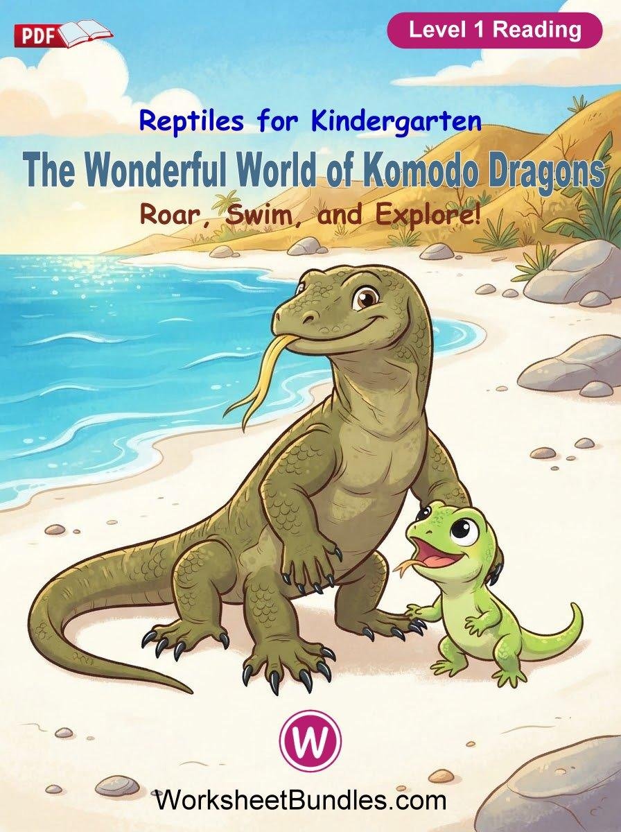 Roar, Swim, and Explore! The Wonderful World of Komodo Dragons